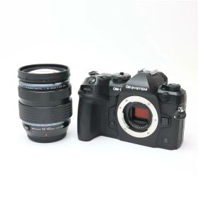 【中古】 《良品》 OM SYSTEM OM-1 Mark II 12-40mm F2.8 PRO II レンズキット 【センサーレンズ内クリーニング/各部点検済】 [ デジタルカメラ ]