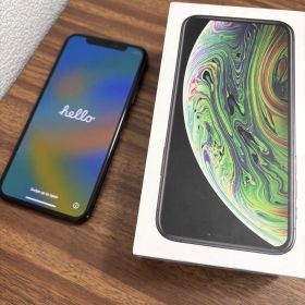 ★【売り尽くし】iPhone Xs スペースグレイ 256GB A2098 Apple アップル アイフォン バッテリー82% docomo