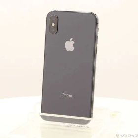 〔中古品〕 iPhoneXS 64GB スペースグレイ MTAW2J／A SIMフリー【258】