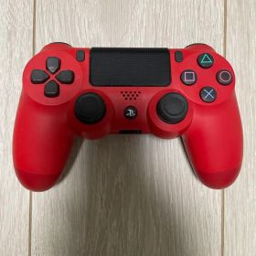 PS4 純正 コントローラー マグマ・レッド