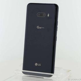 〔中古〕LG(エルジー) LG G8X ThinQ 64GB オーロラブラック 901LG SoftBank〔262-ud〕