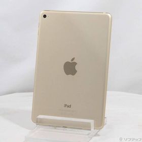 〔中古〕Apple(アップル) iPad mini 4 16GB ゴールド MK6L2J／A Wi-Fi〔269-ud〕