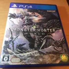 PS4「モンスターハンター：ワールド」中古箱説あり