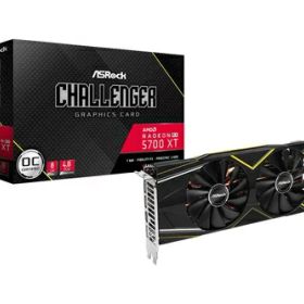 【中古】 ASRock AMD Radeon RX5700XT 搭載 グラフィックボード GDDR6 8GB オリジナルファンモデル RX5700XT Challenger D8G OC