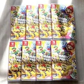 Switch スーパー マリオパーティ ジャンボリー シュリンク付き 8枚セット