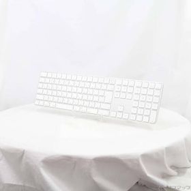 〔中古〕Apple(アップル) Appleシリコン搭載Mac用Touch ID搭載 Magic Keyboard 日本語配列 MK2C3J／A〔377-ud〕