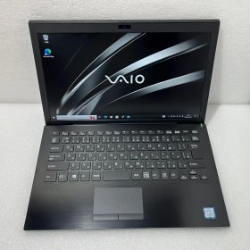 【中古】超軽量 高速起動フルHD SONY VAIO VJPG11C11N 13.3型 Win10 Core i5-8250U 1.6GHz 8GB M.2 SSD256GB Webカメラ 無線LAN内蔵 Bluetooth HDMI VGA【レビュー記入で保証期間を3ヶ月に延長します。必ず商品到着後1ヶ月保証の期間中にレビューをお願いします】