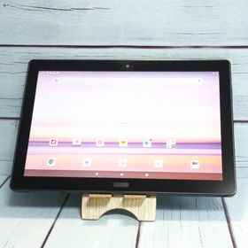 docomo dtab d-41A SHARP Androidタブレット ブラック 本体 白ロム SIMロック解除済み SIMフリー B142954