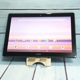 docomo dtab d-41A SHARP Androidタブレット ブラック 本体 白ロム SIMロック解除済み SIMフリー B111652