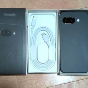【新品未使用】Google Pixel 9a ブラック 本体、充電コード付き