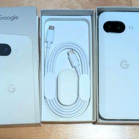 【新品未使用】Google Pixel 9a ホワイト 本体、充電コード付き