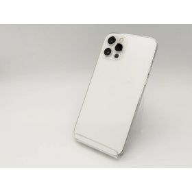 【中古】Apple docomo 【SIMロック解除済み】 iPhone 12 Pro 128GB シルバー MGM63J/A【広島本通】保証期間1ヶ月【ランクC】