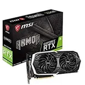 【中古】 MSI GeForce RTX 2070 ARMOR 8G グラフィックスボード ブラック VD6761