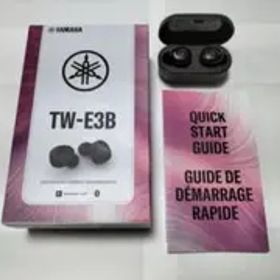 YAMAHA ワイヤレスイヤホン TW-E3B ブラック