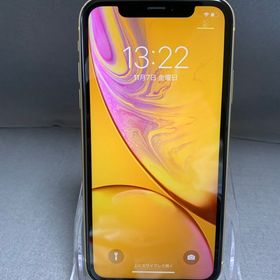 美品 国内版 SIMフリー iPhoneXr 64GB イエロー色
