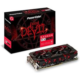 【中古】【非常に良い】PowerColor ビデオカード AMD RADEON RX580搭載 AXRX580 8GBD5-3DH/OC