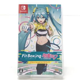□IMAGINEER ニンテンドーSwitchソフト Fit Boxing feat. 初音ミク ‐ミクといっしょにエクササイズ‐ 開封品