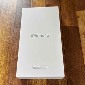 アイフォーン(iPhone)のiPhone15 SIMフリー ブラック 128G(スマートフォン本体)