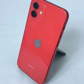 【中古・バッテリー劣化・フレームキズ有】iPhone 12 64GB レッド simロック解除済