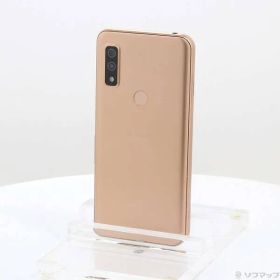 〔中古品〕 arrows We 64GB ローズゴールド FCG01 au SIMフリー【348】