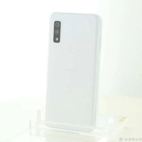 〔中古品〕 arrows We 64GB ホワイト FCG01 au SIMフリー【377】