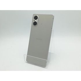 【中古】SONY 楽天モバイル 【SIMフリー】 Xperia 5 V プラチナシルバー 8GB 128GB XQ-DE44【柏】保証期間１ヶ月【ランクB】