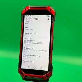 ★極美品 TORQUE 5G 128GB レッド SIMフリー 最大容量良好 KDDI ○