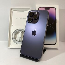 中古美品☆iPhone 14Pro 128GB au版SIMフリー 訳ありSALE◆2808