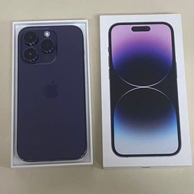 ★モバイル一番★Bランク★iPhone14 Pro 128GB ディープパープル 付属品あり