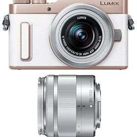 【中古】パナソニック ミラーレス一眼カメラ ルミックス GF10 ダブルレンズキット 標準ズームレンズ/望遠ズームレンズ付属 ホワイト DC-GF10WA-W