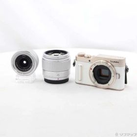 【中古】Panasonic(パナソニック) LUMIX DC-GF10W ダブルレンズキット ホワイト 【196-ud】