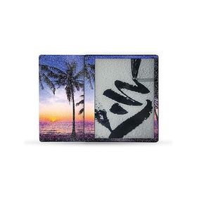 MightySkins Glossy Glitter Skin Compatible with Kindle Scribe (2022) Full Wrap - Palm Sunrise | Protective High-Gloss Glitter Finish | Eas_並行輸入