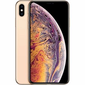 【中古】【安心保証】 iPhoneXS Max[64GB] SIMロック解除 au ゴールド