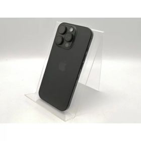 【中古】Apple 国内版 【SIMフリー】 iPhone 16 Pro 128GB ブラックチタニウム MYMV3J/A【大宮東口】保証期間1ヶ月【ランクB】