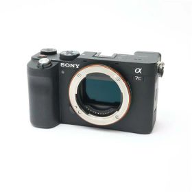 【中古】 《良品》 SONY α7C ボディ ILCE-7C ブラック 【SDスロットホットシューバネ部品交換/各部点検済】 [ デジタルカメラ ]