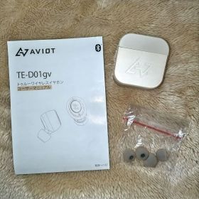 AVIOT TE-D01gv トゥルーワイヤレスイヤホン ホワイト 匿名配送