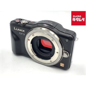 【中古】 【並品】 パナソニック LUMIX DMC-GF3-K ボディ エスプリブラック