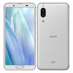 【中古】【安心保証】 AQUOS sense3 SH-M12[64GB] SIMフリー シルバーホワイト