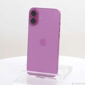 〔展示品〕 iPhone16 Plus 128GB ピンク 3N345J／A SIMフリー【251】