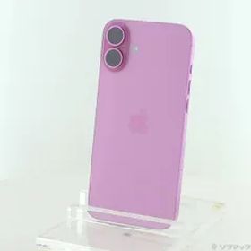 〔中古品〕 iPhone16 Plus 128GB ピンク 3N345J／A SIMフリー【348】