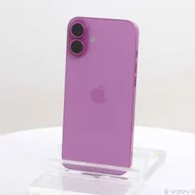 〔中古品〕 iPhone16 Plus 128GB ピンク 3N345J／A SIMフリー【344】