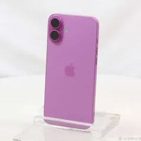 〔中古品〕 iPhone16 Plus 128GB ピンク 3N345J／A SIMフリー【377】