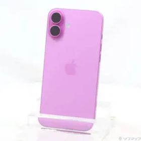 〔中古品〕 iPhone16 Plus 128GB ピンク 3N345J／A SIMフリー【251】