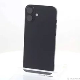 〔中古品〕 iPhone16 Plus 128GB ブラック 3N343J／A SIMフリー【377】