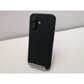 【中古】Apple 国内版 【SIMフリー】 iPhone 16 128GB ブラック MYDQ3J/A【仙台駅東口】保証期間１ヶ月【ランクA】
