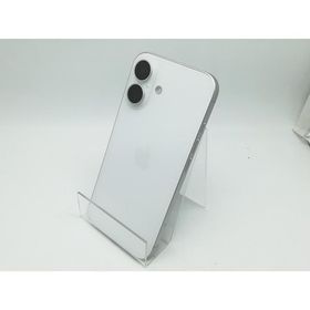 【中古】Apple 国内版 【SIMフリー】 iPhone 16 128GB ホワイト MYDR3J/A【柏】保証期間１ヶ月【ランクA】