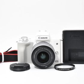 【新品級】キヤノン Canon EOS Kiss M EF-M 15-45mm IS STM