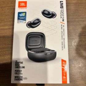 【美品中古品】JBL LIVE FREE 2 TWSブラック