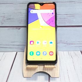 UQmobile SCV49 ブラック Galaxy A21 本体 白ロム SIMロック解除済み SIMフリー 418720