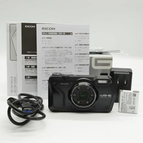 リコー(RICOH)の■美品■ WG-6 ブラック 本格防水カメラ (コンパクトデジタルカメラ)